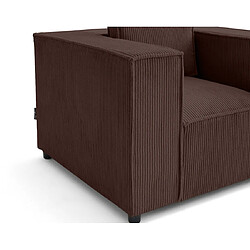 Acheter Lisa Design Stella - fauteuil en velours côtelé