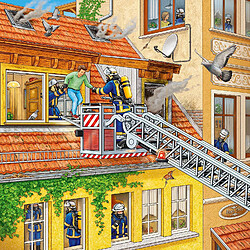 Avis Ravensburger - 09401 - Puzzle Enfant Classique - Les Pompiers au Travail - 3 x 49 Pièces