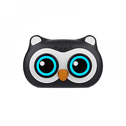 General Haut-parleur Bluetooth pour enfants, mini haut-parleur sans fil Bluetooth pour animal de compagnie, véritable stéréo sans fil pour un son riche et puissant, mini haut-parleur Bluetooth mignon pour animal de compagnie (noir)