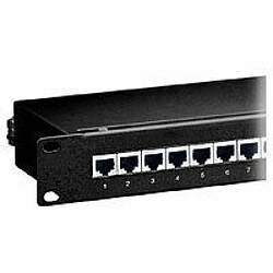 Equip - Panneau de brassage - 50 ports ISDN - Noir (Import Allemagne)