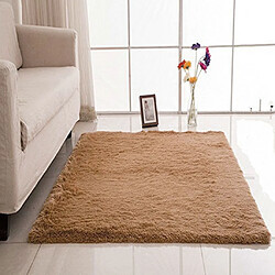 Avis moelleux tapis anti-dérapant shaggy zone tapis chambre tapis tapis de sol herbe vert chameau