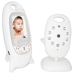 Wewoo Babyphone vidéo Babycam 2,0 pouces écran LCD sans tracas portable moniteur de bébé, bidirectionnel Talk Back, vision nocturne