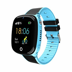 Smart Watch Kids Gps Bluetooth Pedometer Positioning Ip67 Waterproof Watch For Children Safe Smart Wristband Android Ios Blue