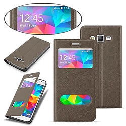 Acheter Cadorabo Coque Samsung Galaxy GRAND PRIME Etui en Marron