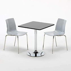 Avis Grand Soleil Table carré et ronde avec 2 Chaises colo