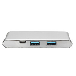 Universal 6 po HUB USB-C avec livraison de puissance de type C 4K Vidéo HD Convertisseur en alliage Convertisseur Carte en alliage