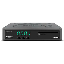 Récepteur Décodeur TNT Gratuite par Satellite - OPTEX ORS9992 HD - Avec Carte d’Accès TNTSAT, Port USB Pour Mises A Jour et Enregistrements