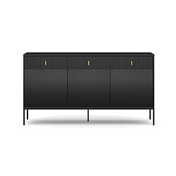 Vivaldi Commode MAGGIORE 3D3S NOir/Noir/Dore