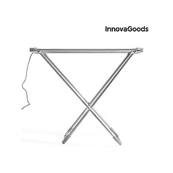 Étendoir à Linge Électrique Pliable InnovaGoods 100W Gris (6 Barres) pas cher