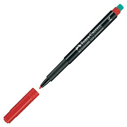 FABER-CASTELL Marqueurs Multimark 1525 M - Rouge