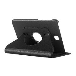 Acheter Wewoo Housse Étui noir pour Samsung Galaxy Tab S2 8.0 Litchi Texture 360 degrés rotation en cuir avec support multi-fonctionnel