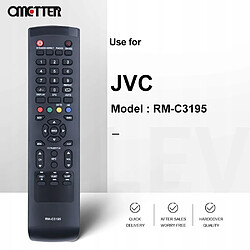 GUPBOO Télécommande Universelle de Rechange Convient pour la télécommande TV JVC RM-C3195