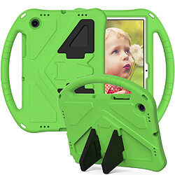 Coque en TPU anti-rayures avec béquille vert pour votre Samsung Galaxy Tab A8 10.5 (2021)