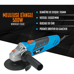 Work Men Meuleuse d angle 115mm - Workmen