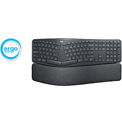 Logitech Ergo K860 clavier RF sans fil + Bluetooth Italien Graphite