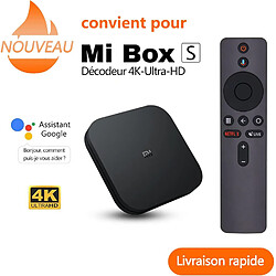 Acheter SANAG Telecommande Pour Xiaomi Mi Box S, Remplacement Telecommande Xiaomi Mi Box S Xmrm-006 Avec Bluetooth Vocale Fonction