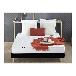 Idliterie Ensemble Matelas Mousse réversible STRATUS + Sommier - Made in France pas cher