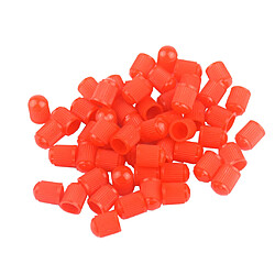 100x en plastique de voiture vélo moto camion roue valve de pneu tige casquettes rouge chaud