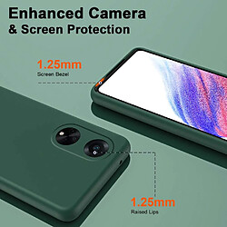 Acheter Htdmobiles Coque pour Oppo A98 5G - housse etui silicone gel fine + verre trempe - VERT