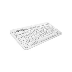 Clavier sans fil Bluetooth pour Mac Logitech K380 Blanc