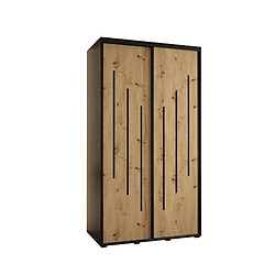 Abiks Meble Armoire DAVOS 8 À Portes Coulissantes 235,2/130/45 2 Portes