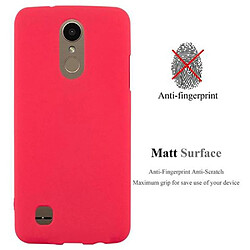 Avis Cadorabo Coque LG K10 2017 Etui en Rouge