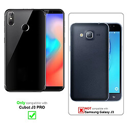 Cadorabo Coque Cubot J3 PRO Etui en Noir