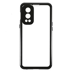 Coque en métal double face, noir pour votre OnePlus Nord 2 5G