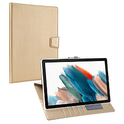 Etui en PU avec support pour votre Samsung Galaxy Tab A8 10.5 (2021) - champagne or