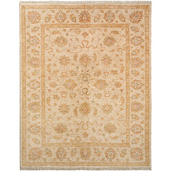 Vidal Tapis de laine 198x156 beige Kaizar