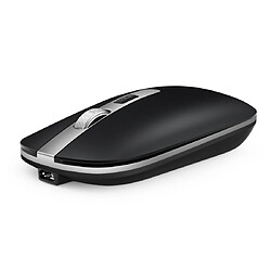 Wewoo Souris sans fil M30 rechargeable Metal Wheel Mute 2.4G Office Mouse 500 mAh Built-in Battery Black