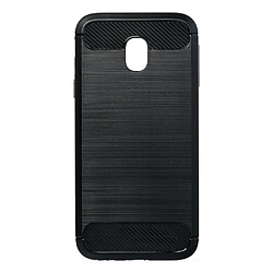 Caseink Forcell CARBON Coque pour Samsung Galaxy J3 2017 Noir