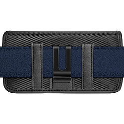 Avis Avizar Étui Ceinture Horizontal pour Smartphone 6,8 pouces Nylon Double Fixation Noir