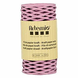 Artemio 11 bobines de fil de papier kraft 2mm x 25 m