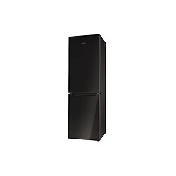 Réfrigérateur combiné 60cm 339l statique noir - LI8S2EK - INDESIT