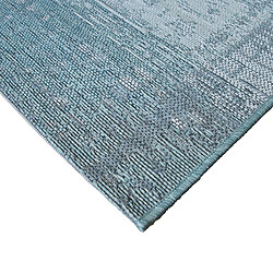 Avis Thedecofactory LAGUNA BAY - Tapis d'extérieur/intérieur motif abstrait bleu 160x230