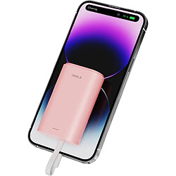 SANAG Compact Batterie Externe 9000Mah Chargeur Portable Avec Câble Intégré, Mini Power Bank Compatible Avec Iphone 14/14 Plus/14 Pro /13/13 Mini/13 Pro /12/12 Mini/12 Pro/11/Xr/Xs/X/8/7/6