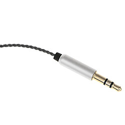 Câble de mise à niveau de 1,2 m pour audio technica ath m50x m40x m70x noir pas cher