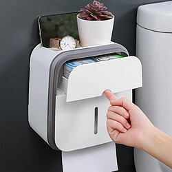 Avis Universal Porte-papier de toilette multifonctionnel Boîte de rangement de mouchoirs de toilette étanche Stickers muraux créatifs Produits de toilette Accessoires de salle de bains | Porte-papier