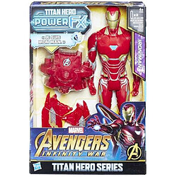 Hasbro Avengers-Figurine Iron Man 30cm Titan Hero Power FX