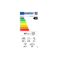 Lave-linge hublot 8kg 1400tours/min - EW6F3814RA - ELECTROLUX