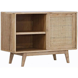 Paris Prix Buffet 1 Porte & 3 Tiroirs en Teck Archi 120cm Naturel