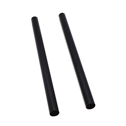 2pcs Tiges 15mm Standard en Alliage d'Aluminium M12 Filetage Femelle 25cm 10inch