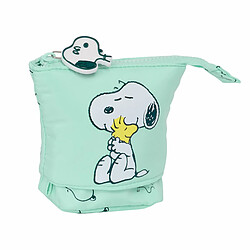 Trousse Gobelet Snoopy Groovy Vert 8 x 19 x 6 cm