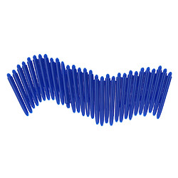 Avis 30pcs universelle en plastique 2ba dart shafts remplacement dart tiges royal blue