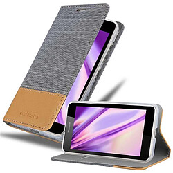 Cadorabo Coque Nokia Lumia 540 Etui en Gris