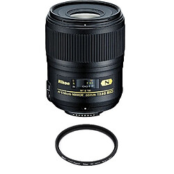 NIKON AF-S 60MM F2.8G ED Micro + HOYA 62mm PRO 1D Protector