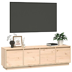 Avis vidaXL Meuble TV 156x37x45 cm Bois de pin massif