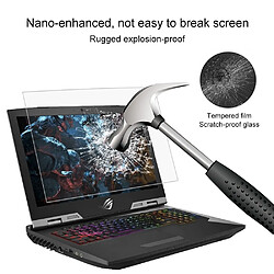 Avis Wewoo Protection écran Film de en verre trempé pour d'ordinateur portable ASUS ROG G703 17.3 pouces