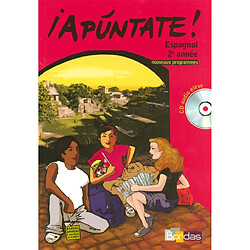 Apuntate ! Espagnol 2e année : manuel de l'élève - Occasion